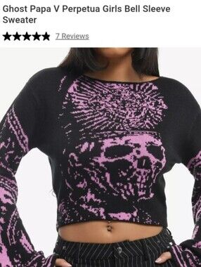 Ghost Papa Emeritus Sweater NWT